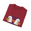 Halloween Ghost Unisex T-Shirt - We Put the Boo in BOOks - Image 55
