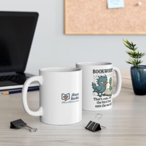 Bookworm Ceramic Mug