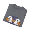 Halloween Ghost Unisex T-Shirt - We Put the Boo in BOOks - Image 34