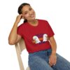 Halloween Ghost Unisex T-Shirt - We Put the Boo in BOOks - Image 61