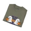 Halloween Ghost Unisex T-Shirt - We Put the Boo in BOOks - Image 29