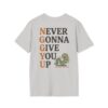 Funny Book Worms Rickroll T-Shirt - Image 17