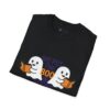 Halloween Ghost Unisex T-Shirt - We Put the Boo in BOOks - Image 15