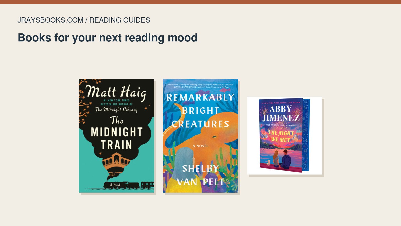 Three Books About Connection, Regret, and the Chances We Take